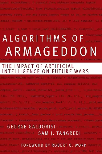 Algorithms of Armageddon cover