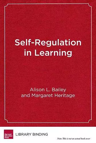 Self-Regulation in Learning cover