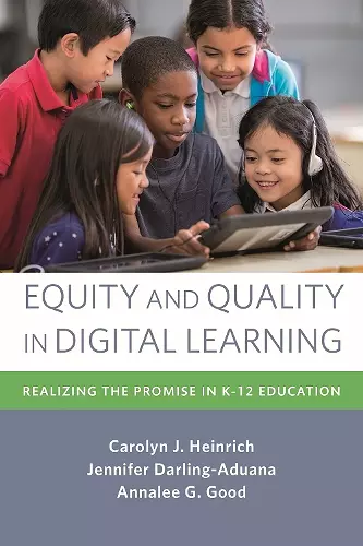 Equity and Quality in Digital Learning cover