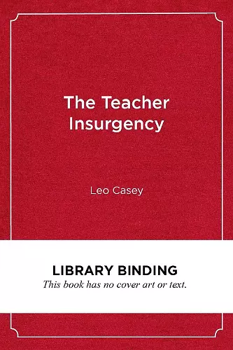 The Teacher Insurgency cover