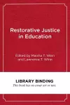 Restorative Justice in Education cover