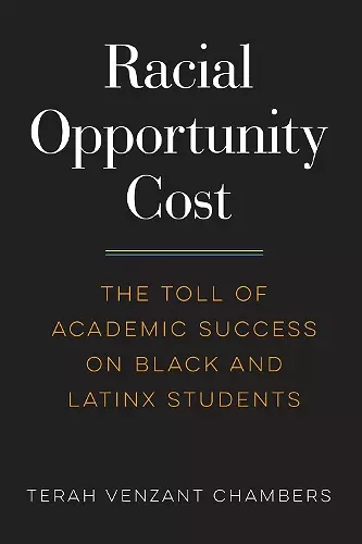 Racial Opportunity Cost cover