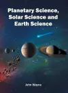 Planetary Science, Solar Science and Earth Science cover