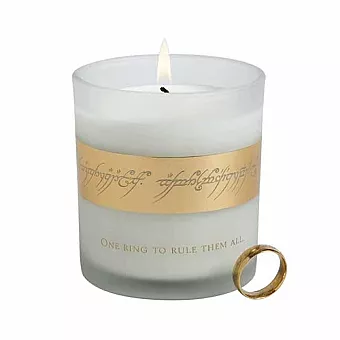The Lord of the Rings: The One Ring Glass Candle cover