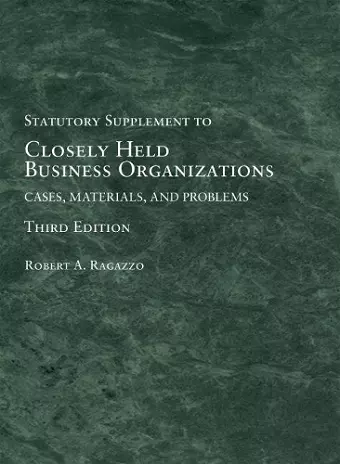 Closely Held Business Organizations cover