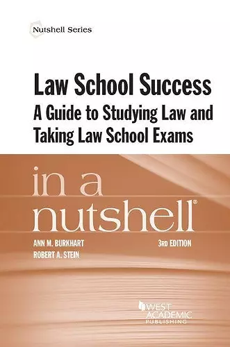 Law School Success in a Nutshell cover