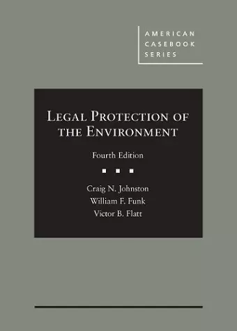 Legal Protection of the Environment cover