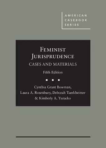 Feminist Jurisprudence cover