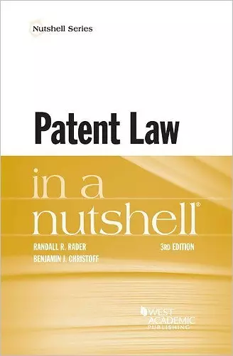 Patent Law in Nutshell cover