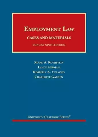 Employment Law, Cases and Materials, Concise cover