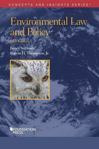 Environmental Law and Policy cover