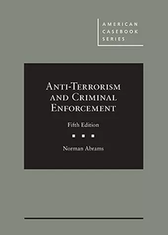 Anti-Terrorism and Criminal Enforcement cover