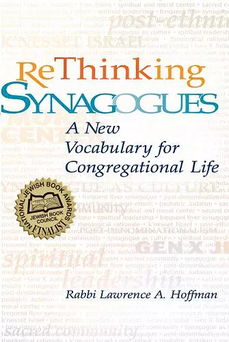 Rethinking Synagogues cover