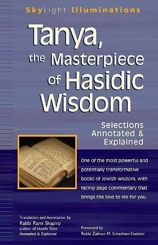 Tanya the Masterpiece of Hasidic Wisdom cover