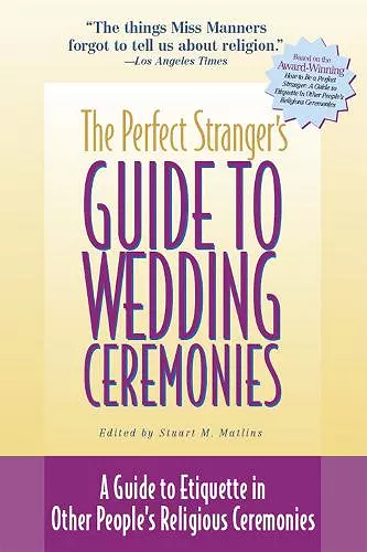 The Perfect Stranger's Guide to Wedding Ceremonies cover