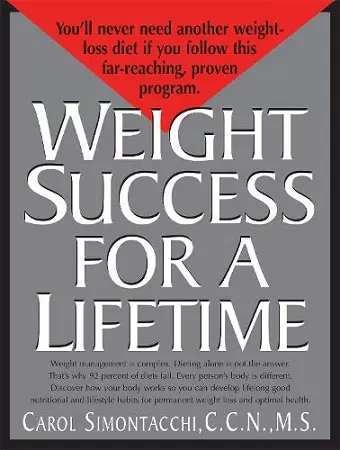 Weight Success for a Lifetime cover