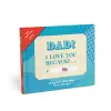 Knock Knock Dad, I Love You Because … Book Fill in the Love Fill-in-the-Blank Book & Gift Journal cover