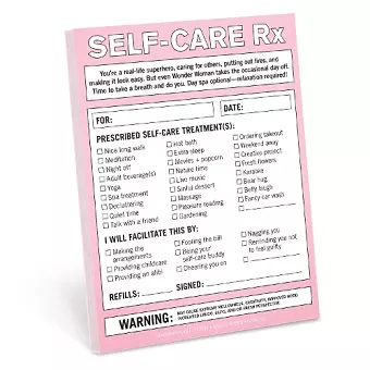 Knock Knock Self-Care Rx Nifty Note cover