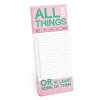 Knock Knock All The Things Make-a-List Pads cover