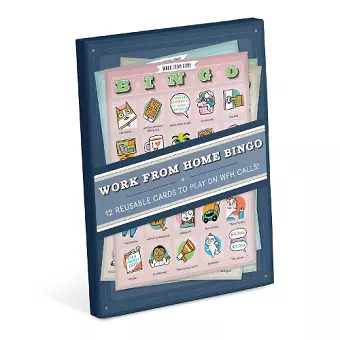 Knock Knock Work-from-Home Bingo, 12 Reusable Cards to Play on Road Trips cover