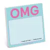 Knock Knock OMG Sticky Note (Pastel Version) cover