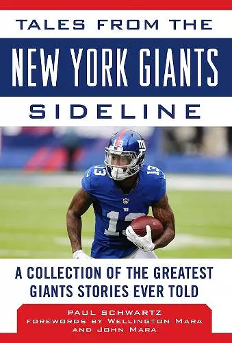 Tales from the New York Giants Sideline cover