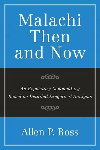 An Expository Commentary Based on Detailed Exegeti cal Analysis cover