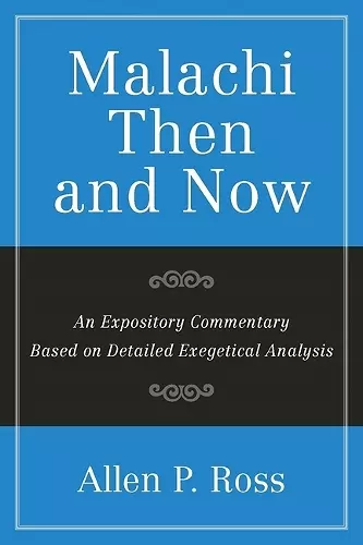 An Expository Commentary Based on Detailed Exegeti cal Analysis cover