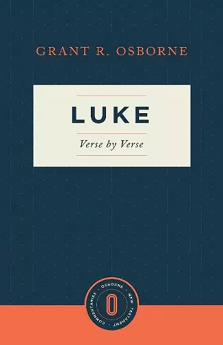Luke Verse by Verse cover