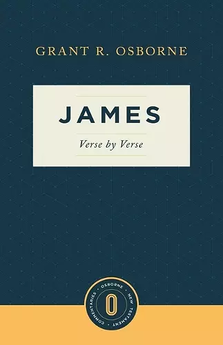 James Verse by Verse cover