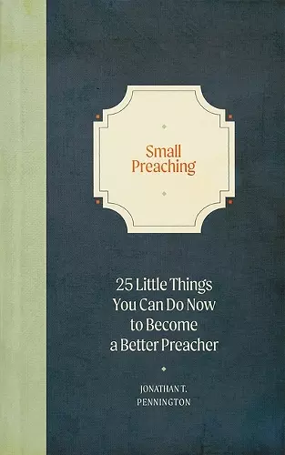 Small Preaching cover
