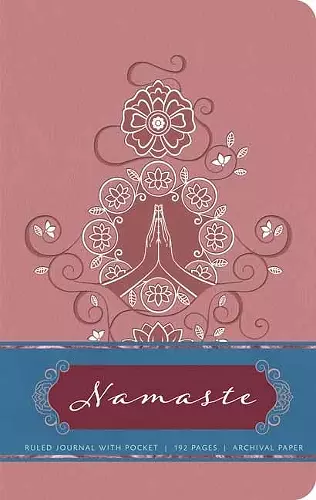 Namaste Hardcover Ruled Journal cover