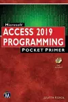 Microsoft Access 2019 Programming Pocket Primer cover