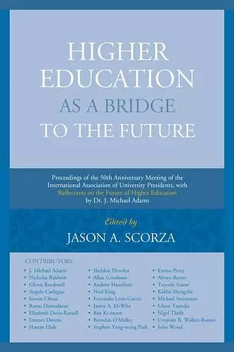 Higher Education as a Bridge to the Future cover