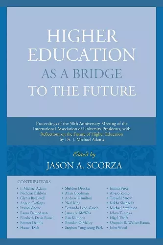 Higher Education as a Bridge to the Future cover