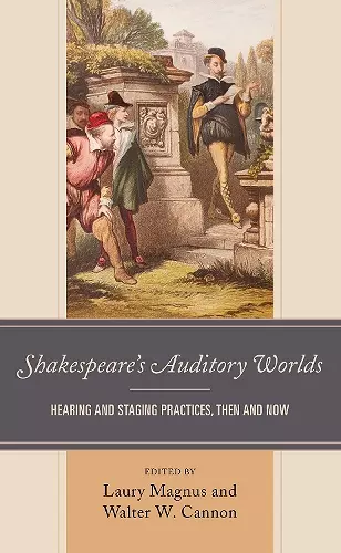 Shakespeare’s Auditory Worlds cover