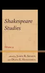 Shakespeare Studies cover