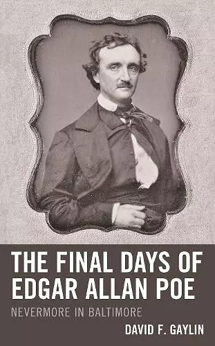 The Final Days of Edgar Allan Poe cover