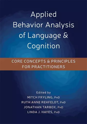 Applied Behavior Analysis of Language and Cognition cover