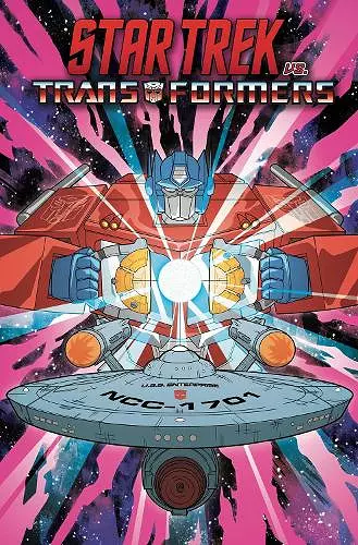 Star Trek vs. Transformers cover