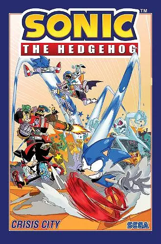 Sonic The Hedgehog, Volume 5: Crisis City cover