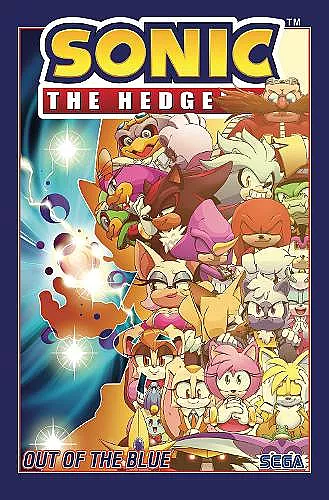 Sonic The Hedgehog, Volume 8: Out of the Blue cover