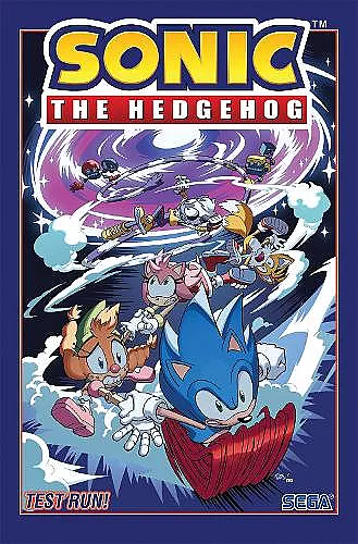 Sonic The Hedgehog, Vol. 10: Test Run! cover