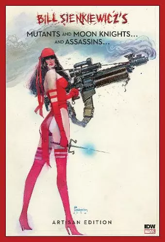 Bill Sienkiewicz's Mutants and Moon Knights and Assassins Artisan Edition cover