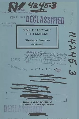 Simple Sabotage Field Manual cover