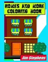 Homes and More Coloring Book cover