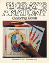 Gray's Anatomy Coloring Book cover