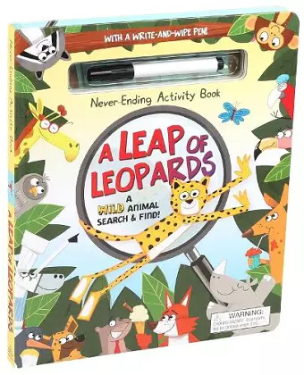 Never-Ending Activity Book: A Leap of Leopards cover