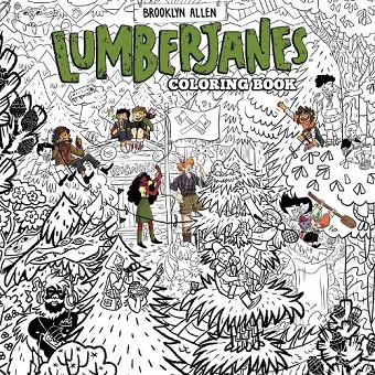 Lumberjanes Coloring Book cover