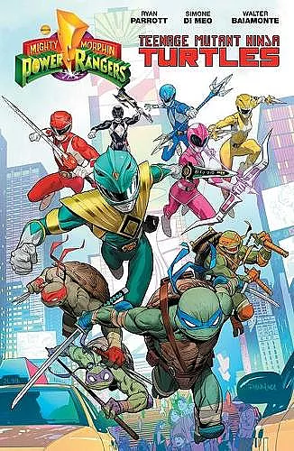 Mighty Morphin Power Rangers/Teenage Mutant Ninja Turtles cover